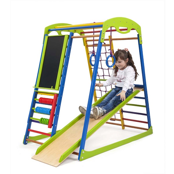 Children's sports complex for home SportWood Plus, SportBaby