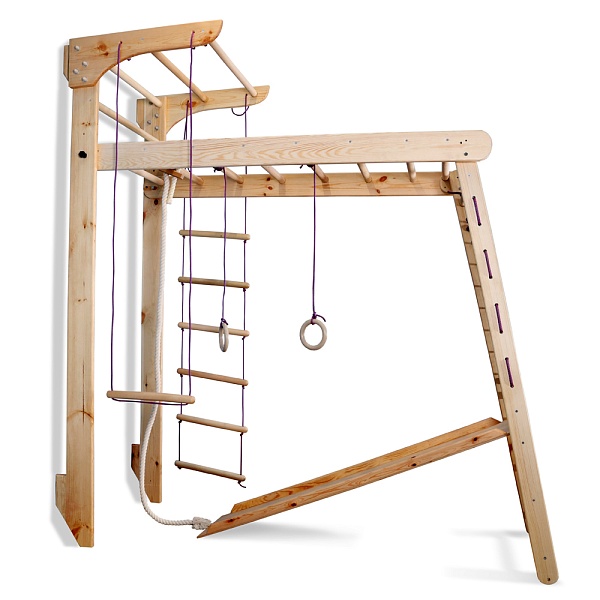 Transformer sports complex with SportBaby slide