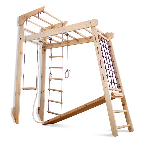 Transformer sports complex with SportBaby slide