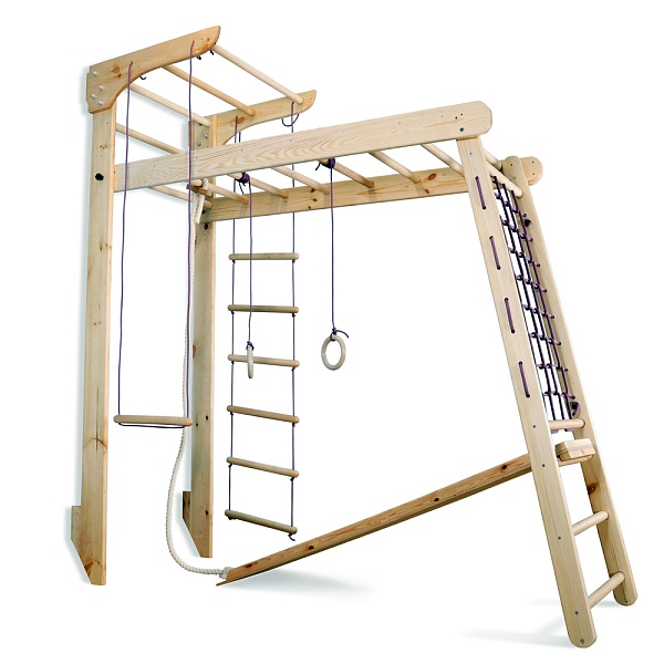 Transformer sports complex with SportBaby slide