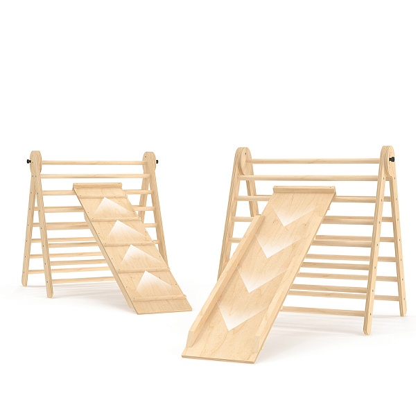 Pickler's triangle from 2 months - Varnish 80 cm with SportBaby slide