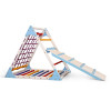 Pickler's triangle with net + slide from 2 months 80 cm SportBaby color