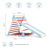 Pickler's triangle with net + slide from 2 months 80 cm SportBaby color