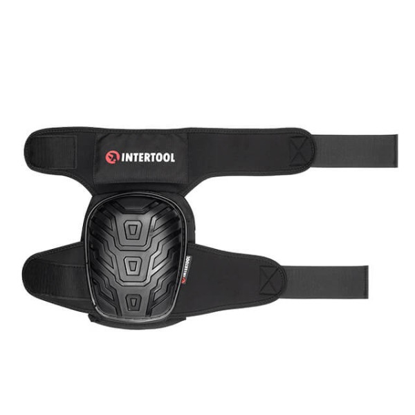 Protective knee pads, anti-slip PVC pads, 600D fabric, gel pads, neoprene straps Intertool SP-0054