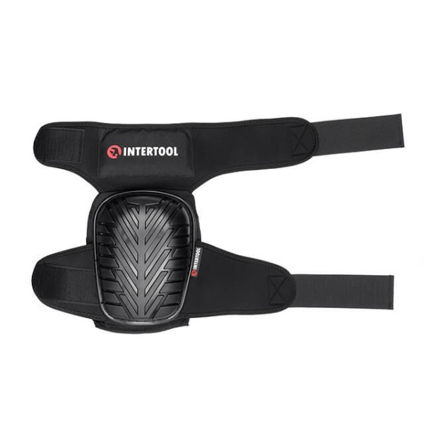 Protective knee pads, non-slip PVC pads, 600D fabric, gel pads, neoprene straps Intertool SP-0056
