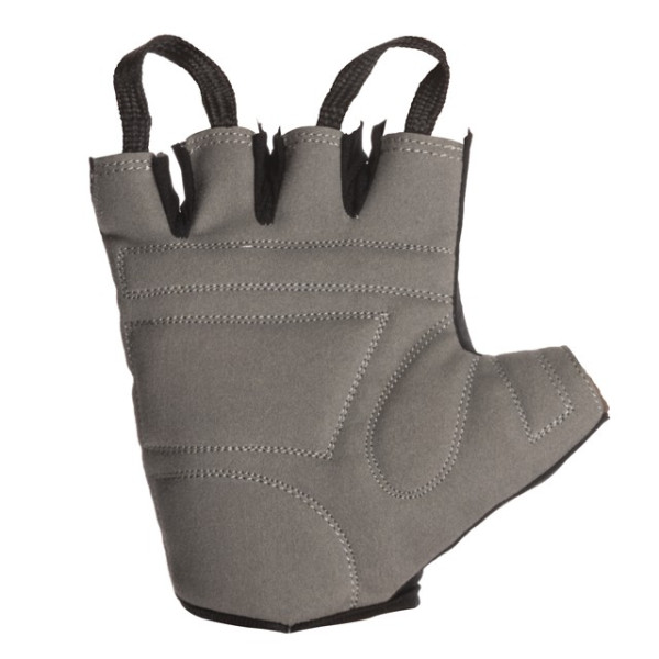 Fingerless glove, amara eco-leather, protective inserts on the palm, lycra inserts on the back of the palm, fastening with a Velcro strap, 10 Intertool SP-0146