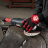Microfiber fabric gloves, red with black spandex inserts. Reinforced neoprene coating on the palm, covered with nitrile on Velcro 10 Intertool SP-0143