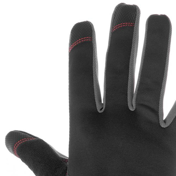 Spandex gloves, Touchscreen, anti-slip palm coating, Gripteq 3S inserts, 10 (XL)STORM Intertool SP-0182