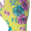 Garden gloves with polyurethane coating 8 green Intertool SP-0161