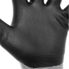 Gloves knitted, synthetic, two-layer coating, polyurethane and porous nitrile on the palm, breathable, 10 STORM Intertool SP-0189
