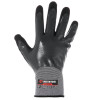 Gloves Synthetic Knitted Full Double Layer Nitrile Basic Smooth Porous Palm Breathable 10 STORM Intertool SP-0190