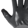Gloves Synthetic Knitted Full Double Layer Nitrile Basic Smooth Porous Palm Breathable 10 STORM Intertool SP-0190