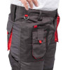 Work pants 80% polyester, 20% cotton, density 260 g / m2, S Intertool SP-3011