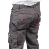 Work pants 80% polyester, 20% cotton, density 260 g / m2, S Intertool SP-3011
