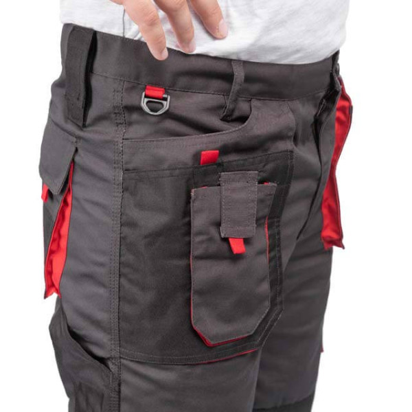 Брюки робочі 80% поліестер, 20% бавовна, щільність 260 г / м2, XXL Intertool SP-3015
