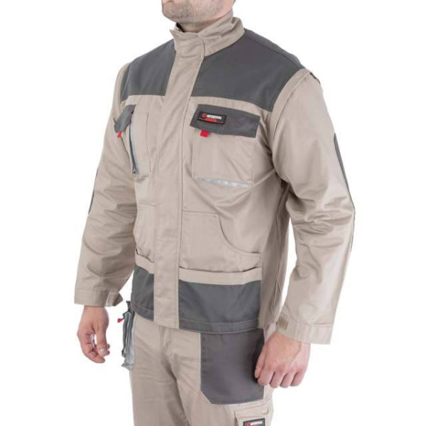 Куртка рабочая 2 в 1, 100% хлопок, плотность 180 г/м2, XXXL Intertool SP-3036
