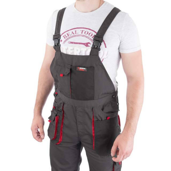 Work overalls 80% polyester, 20% cotton, density 260 g / m2, L Intertool SP-3023