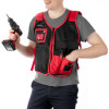 Locksmith and construction vest, 7 pockets, polyester Intertool SP-1001