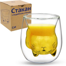 Склянка з подвійною стінкою Cat 190 мл SNT Україна
