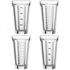 Set of tall cocktail glasses La Rochere SAGA ASSORTIS, 14.5 cm, 350 ml, 4 pcs.
