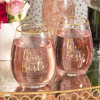 Набор стаканов для вина CreativeTops Wine Bestie Wedding Belles, 590 мл, 2 шт.