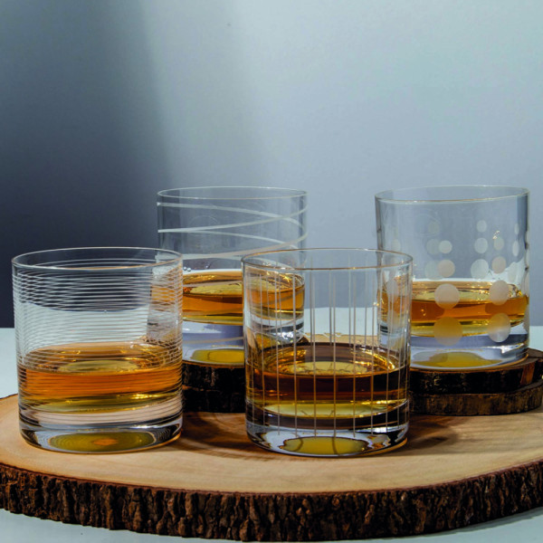 Set of Mikasa CHEERS whiskey glasses, glass, 360 ml, 4 pcs.