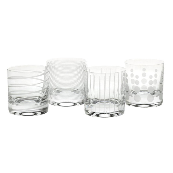 Set of Mikasa CHEERS whiskey glasses, glass, 360 ml, 4 pcs.