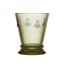 La Rochere ABEILLE OLIVE drinking glass, h 10.3 cm, 260 ml