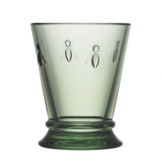 La Rochere Abeille glass, green, h max. 9.5 cm, diameter 7.7 cm, 180 ml