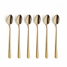 Set of cold tea spoons Amefa AUSTIN GOLD, 6 pcs.