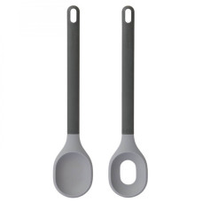 BergHOFF LEO salad cutlery set, gray, plastic, 30 cm, 2 pcs.