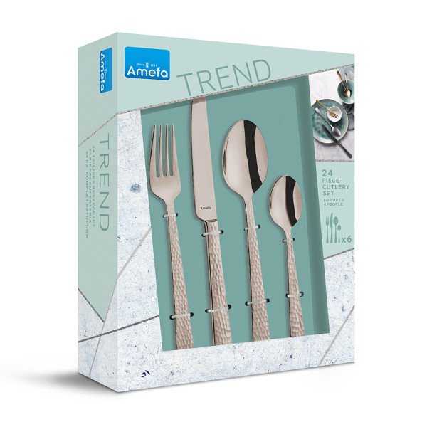 Amefa FELICIRY ROSE cutlery set, 24 pcs.