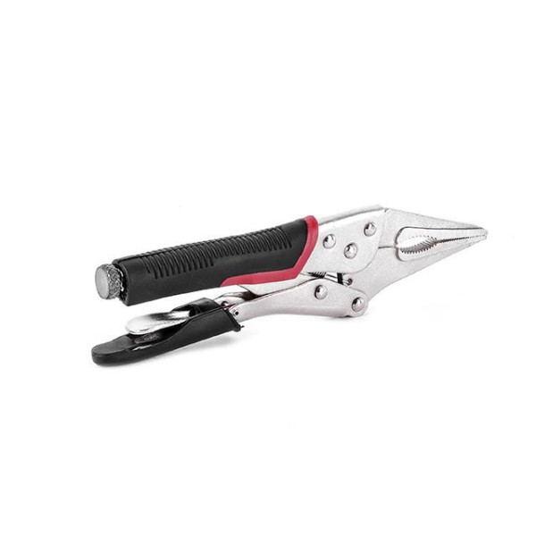 Clamping pliers universal extended 230 mm, CrV Intertool UT-5204
