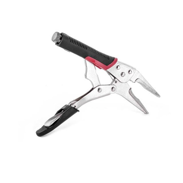 Clamping pliers universal extended 230 mm, CrV Intertool UT-5204