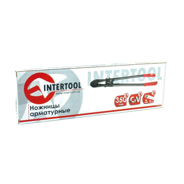 Ножиці арматурні 350 мм, max 3 мм, CrV Intertool HT-0151