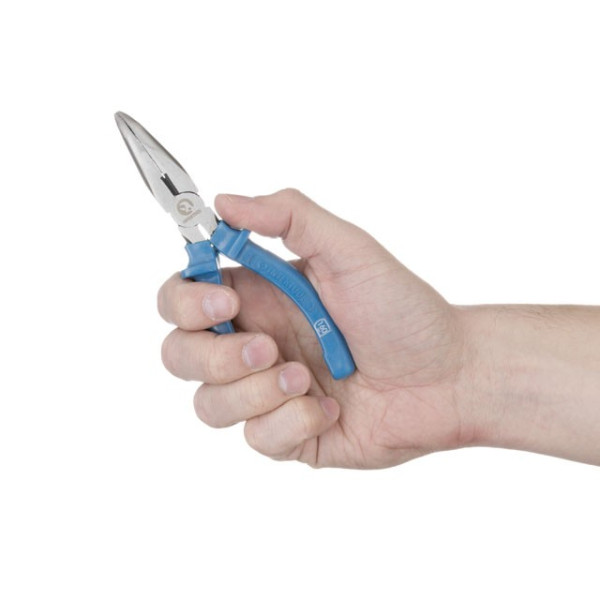 Щипцы удлиненные изогнутые 160 мм Intertool HT-0124