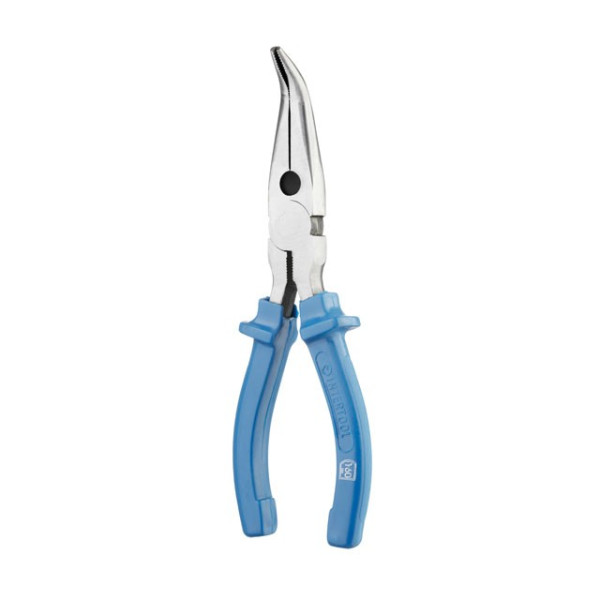 Щипцы удлиненные изогнутые 180 мм Intertool HT-0125