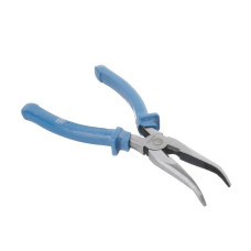 Pliers elongated curved 200 mm Intertool HT-0126