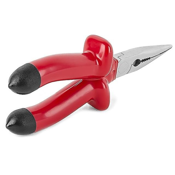 Щипцы удлиненные прямые 160 мм, 1000 В Intertool NT-0326