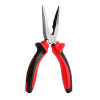 Pliers elongated straight 160 mm, 40CrV, phosphated, polished. Intertool NT-0136