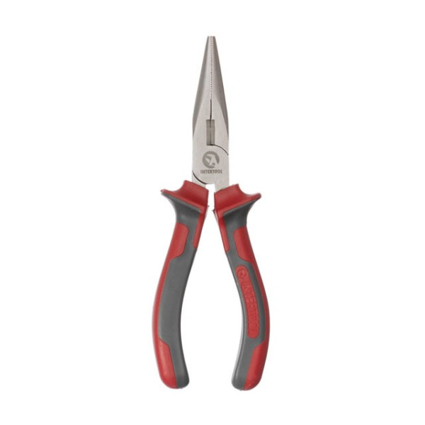 Pliers elongated straight 160 mm Intertool HT-0127