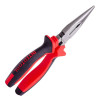 Pliers elongated straight 180 mm, 40CrV, phosphated, polished. Intertool NT-0138