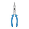 Pliers elongated straight, 180 mm Intertool HT-0122