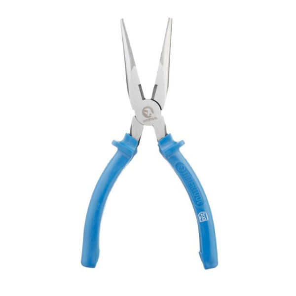 Pliers elongated straight 200 mm Intertool HT-0123