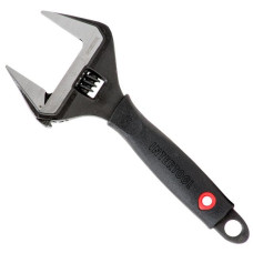 Spanner 150 mm, rubberized handle, jaw spacing 34 mm, CrV Intertool XT-0040