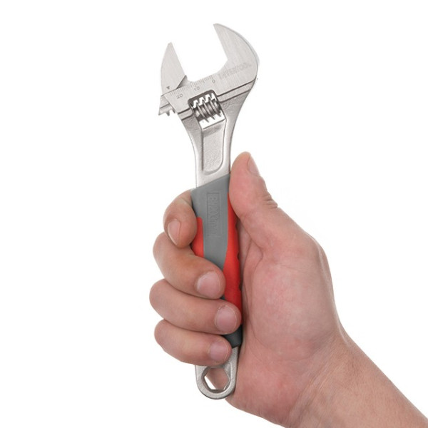 Spanner 200 mm, insulated handle, nickel coating Intertool XT-0020