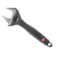 Spanner 200 mm, rubberized handle, jaw spacing 38 mm, CrV Intertool XT-0045