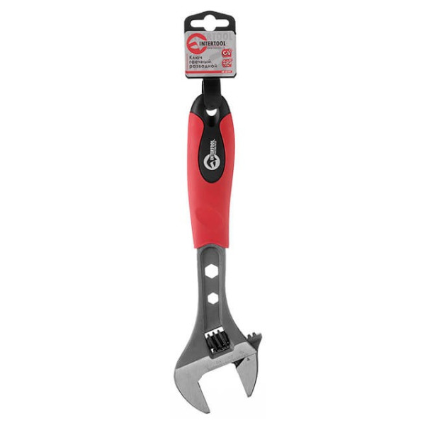 Spanner 250 mm, two-component handle Intertool HT-0197