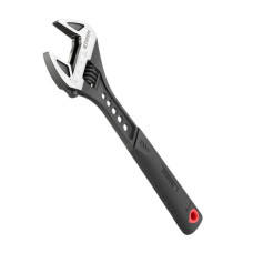 Wrench 250 mm forged, TPR handle, HRC 40 ~ 50, Cr-V STORM Intertool XT-0080