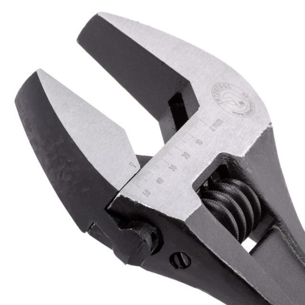 Spanner 380 mm, Cr-V, black, phosphated, Intertool XT-0065